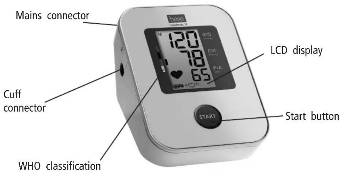BOSO Medicus X - Product features - 1