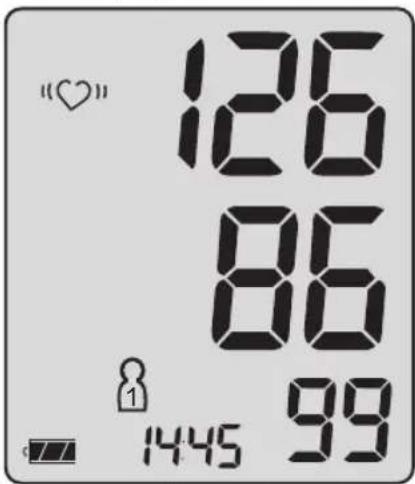 BOSO Medicus Family 4 - Measurement display - 2