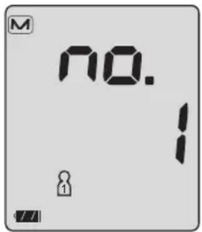 BOSO Medicus Family 4 - Displaying individual stored values and clearing the memory store - 1