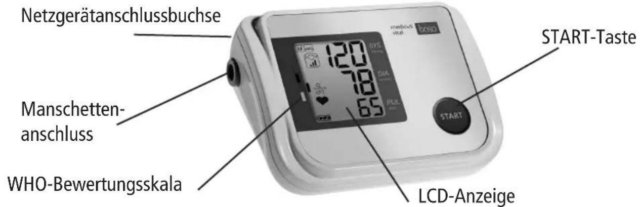BOSO Medicus Vital - Geräteübersicht - 2