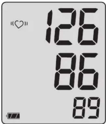 BOSO Medicus Vital - Measurement display - 2