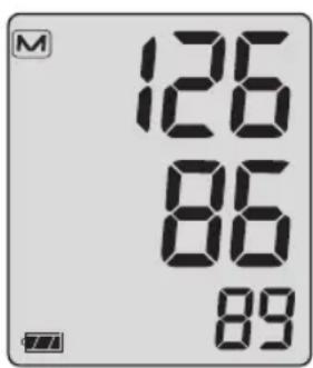 BOSO Medicus Vital - Displaying individual stored values - 3