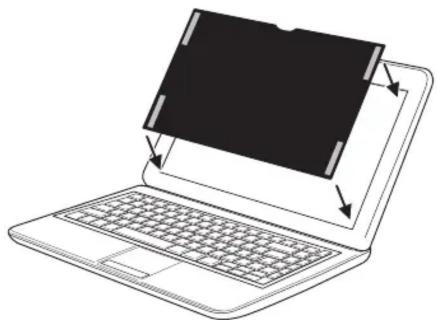 FELLOWES PrivaScreen 4800101 - Quick Reveal Tabs™ - 24