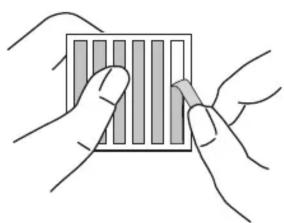 FELLOWES PrivaScreen 4800101 - Quick Reveal Tabs™ - 21
