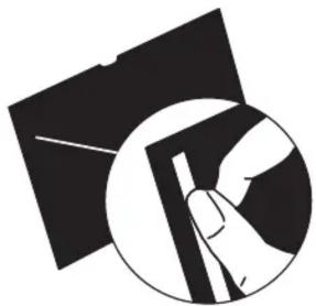 FELLOWES PrivaScreen 4800101 - Quick Reveal Tabs™ - 22