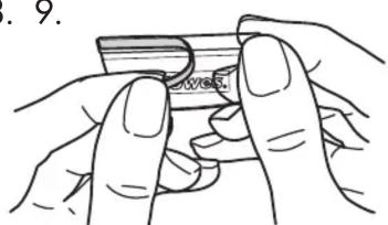 FELLOWES PrivaScreen 4800101 - Quick Reveal Tabs™ - 4