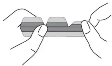 FELLOWES PrivaScreen 4800501 - Quick Reveal Tabs™ - 5