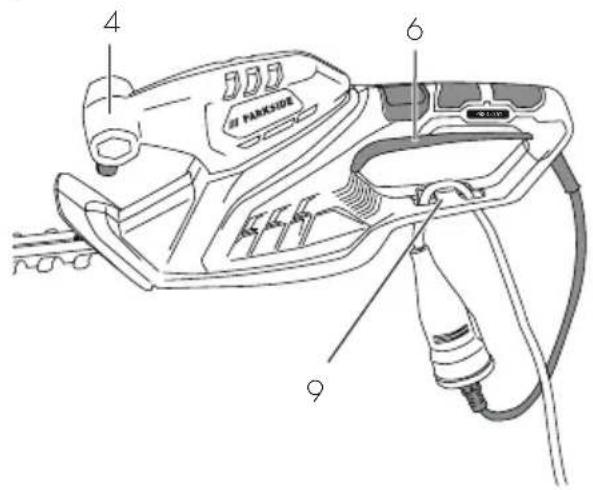 PARKSIDE PHS 450 A1 - Electric Hedge Trimmer - 2