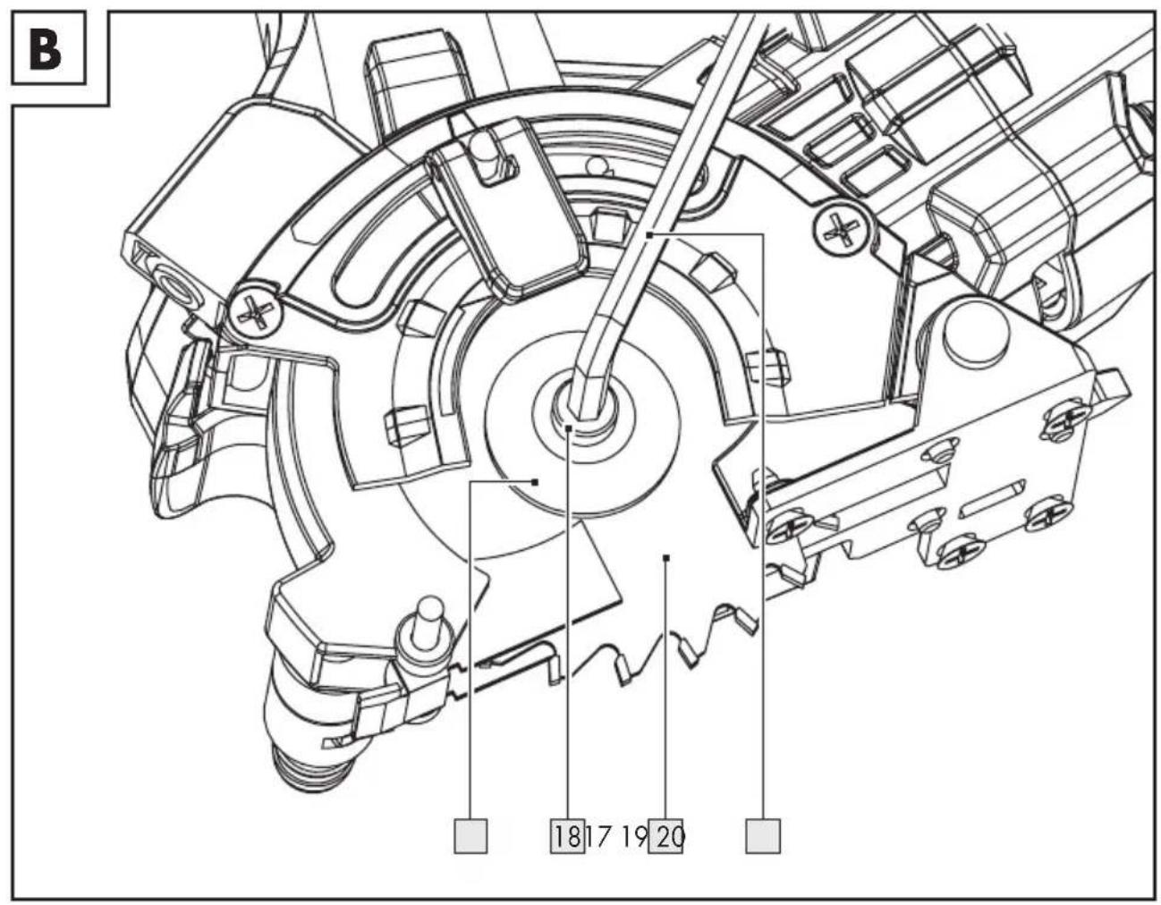 PARKSIDE PTS 710 B2 - ELEKTRISCHE INSTEEKZAAG - 3