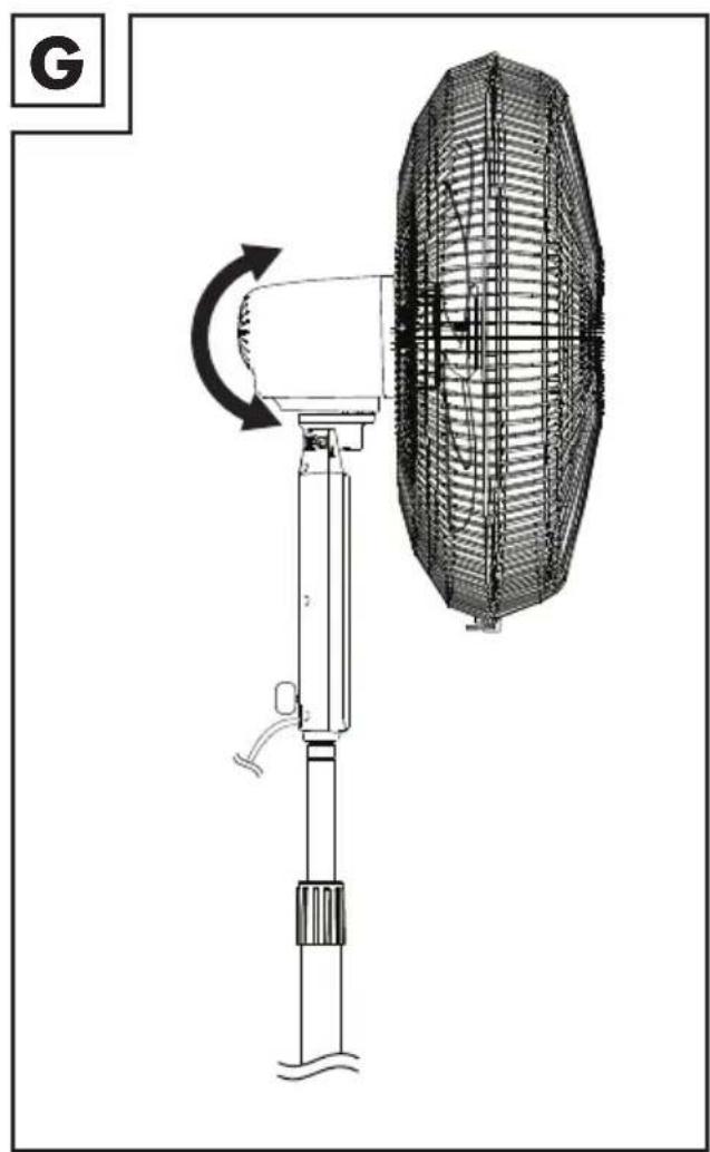 SILVERCREST SV 60 A2 - VENTILATEUR SUR PIED SV 60 A2 - 6