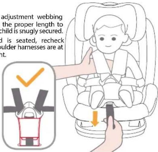 Burigotto Bahia - Securing your Child in the Child Restraint Use Infant Insert - 11