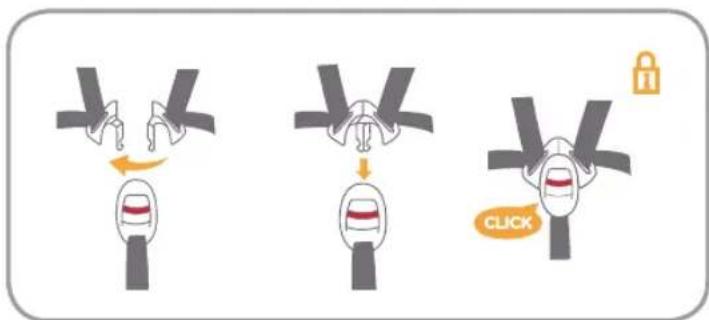 Burigotto Bahia - Securing your Child in the Child Restraint Use Infant Insert - 10
