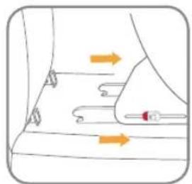 Burigotto Bahia - Einbau mit ISOFIX (ISOFIX-Befestigungen und Top Tether) - 5
