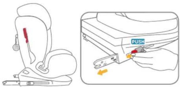 Burigotto Bahia - Pour l'installation avec ISOFIX (attaches ISOFIX et sangle TOP TETHER) - 2