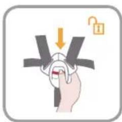 Burigotto Bahia - Securing your Child in the Child Restraint Use Infant Insert - 8