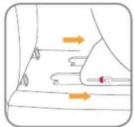 Burigotto Bahia - Pour l'installation avec ISOFIX (attaches ISOFIX et sangle TOP TETHER) - 5