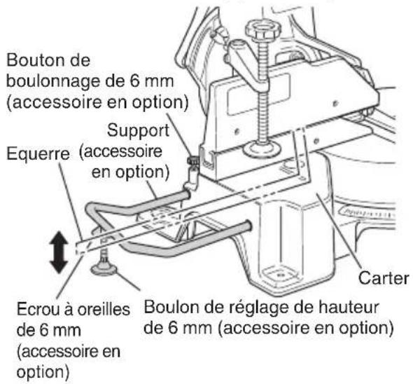 HiKOKI C12RSH2 - Installation des supports ... (Accessoires en option) - 1