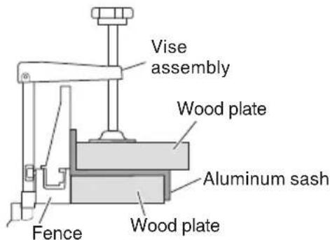 HiKOKI C12RSH2 - NOTE: When cutting a single groove at either end of the workpiece, remove the unneeded portion with a chisel. - 1