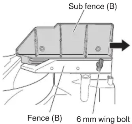 HiKOKI C12RSH2 - Checking the saw blade lower limit position - 6