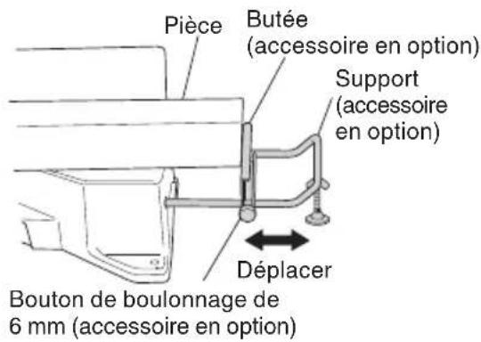 HiKOKI C12RSH2 - Butée pour la précision de coupe ... (La butée et le support sont des un accessoires en option) - 1