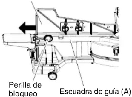 HiKOKI C10FSHC - Uso del tope secundario (A) - 2