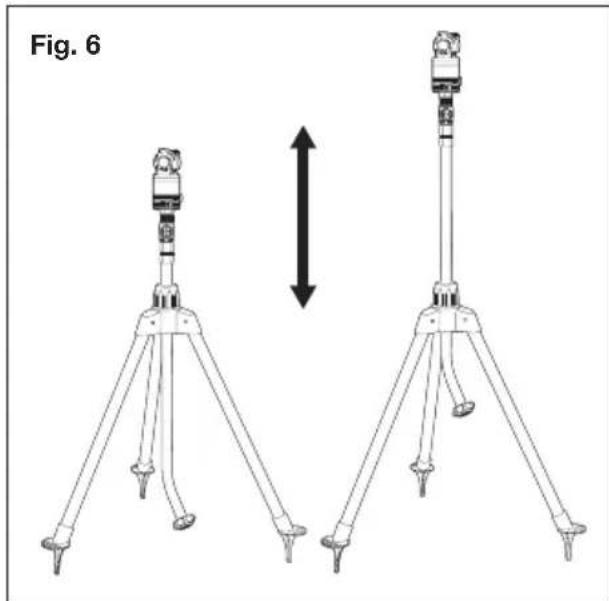 Aqua Joe AJ-6PSTB-RM - Telescopic Tripod - 2
