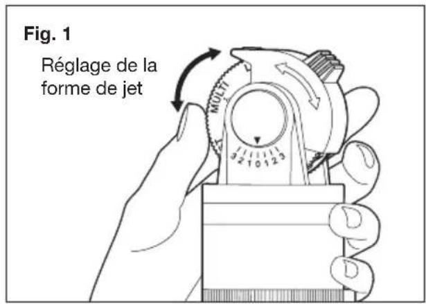 Aqua Joe AJ-6PSTB-RM - Six formes de jet régibles - 1