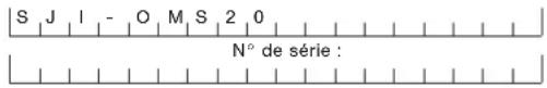Aqua Joe SJI-OMS20 - Numéros de modèle et de série - 1