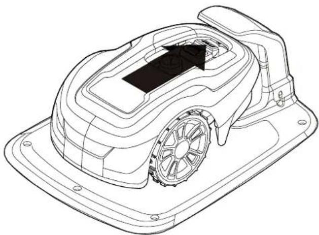 GREENWORKS Optimow 4 - AZ AKKUMULÁTOR ELSŐ FELTÖLTÉSE - 3