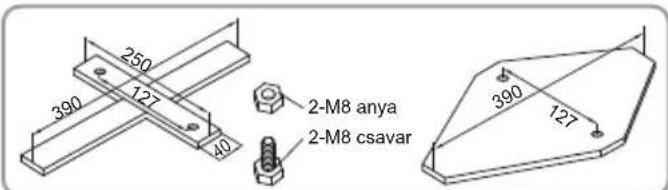 BESTWAY Fast Set 57268 - A talp felszerelése - 1