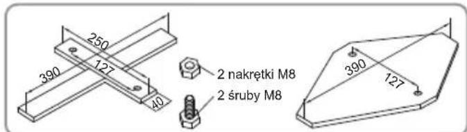BESTWAY Fast Set 57268 - Mocowanie na podstawie - 1