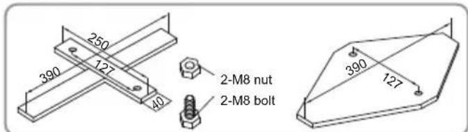 BESTWAY Fast Set 57268 - Pedestal Fixing - 1