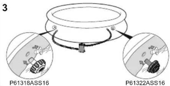 BESTWAY Fast Set 57268 - NOTE: - 6