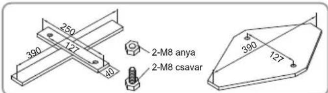 BESTWAY Fast Set 57400 - A talp felszerelése - 1