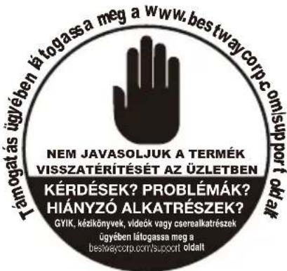 BESTWAY Fast Set 57456 - FAST SET™ MEDENCÉK HASZNÁLATI ÚTMUTATÓ - 1
