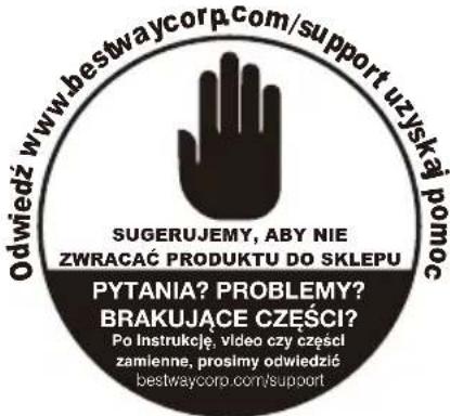 BESTWAY Fast Set 57456 - BASENY FAST SET™ INSTRUKCJA OBSŁUGI - 1