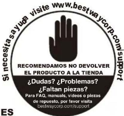BESTWAY Fast Set 57456 - PISCINAS FAST SET™ MANUAL DE INSTRUCCIONES - 1