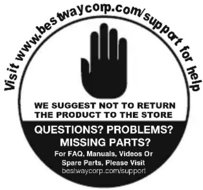 BESTWAY Fast Set 12706 - OWNER'S MANUAL - 1