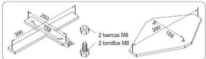 BESTWAY Fast Set 57376 - Fijación del pedestal - 1