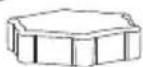 BESTWAY Steel Pro 13898 - LISTE DES COMPOSANTS - 6