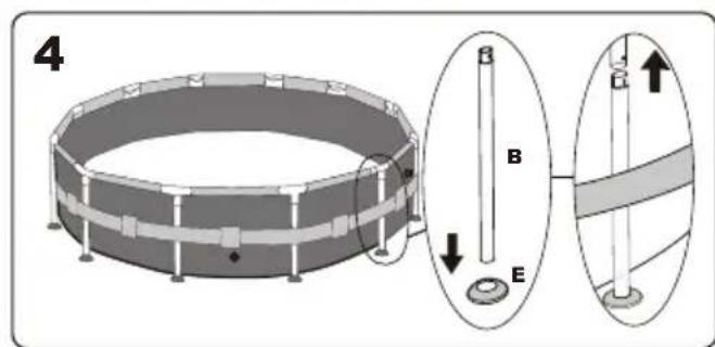 BESTWAY Steel Pro 56431 - ΕΓΚΑΤΑΣΤΑΣΗ - 3