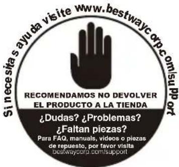 BESTWAY Steel Pro 56431 - MANUAL DE INSTRUCCIONES - 1