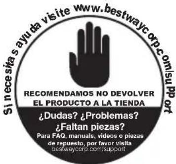 BESTWAY Steel Pro 15255 - MANUAL DE INSTRUCCIONES - 1