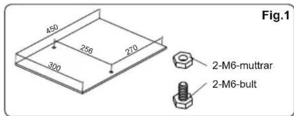 BESTWAY Power Steel 5611T - PIEDESTALFÄSTE Fig 1 - 1