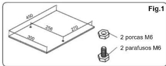 BESTWAY Power Steel 5611T - PEDESTAL DE FIXAZão Fig.1 - 1