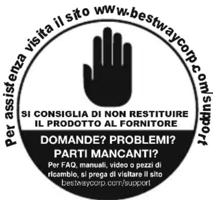 BESTWAY Hydrium 56586 - FILTRO A SABBIA MANUALE D'USO - 1