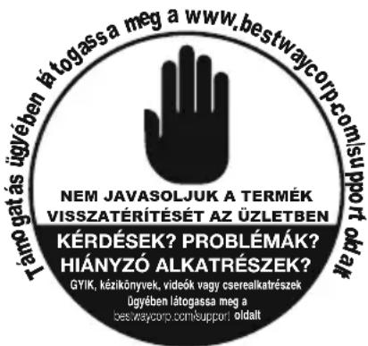 BESTWAY Hydrium 56586 - HOMOKSZÜRÖ HASZNÁLATI UTASÍTÁS - 1