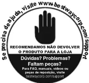 BESTWAY Power Steel 56966 - MANUAL DO USUÁRIO - 1