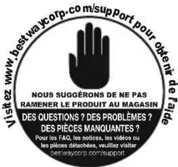 BESTWAY Power Steel 56889 - MANUEL DE L'UTILISATEUR - 1
