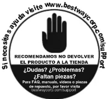 BESTWAY Power Steel 56889 - MANUAL DE INSTRUCCIONES - 1